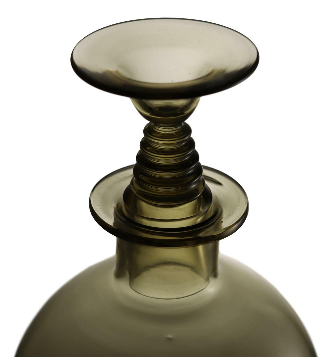 Maastricht Crystal Willem Jacob Rozendaal Traditie Decanter 8 3/4" photo furniture