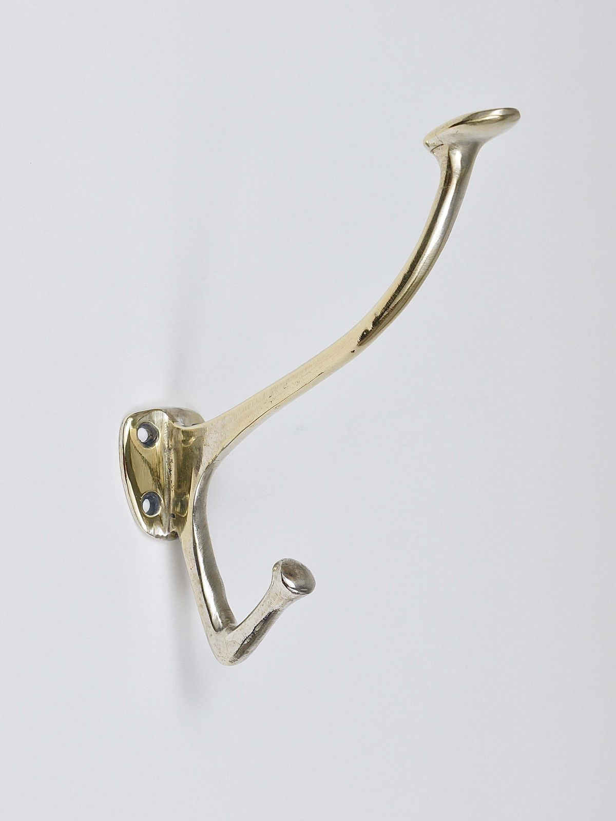 photo furniture Up To 6 Adolf Loos Art Nouveau Nickel Brass Wall Hooks Café Capua Vienna, 1900s