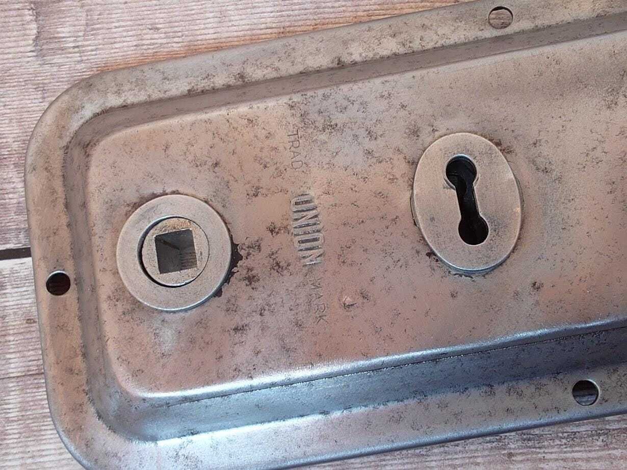 Heavy Union Steel Lock With Iron Keep And Steel Key photo Home Fixtures