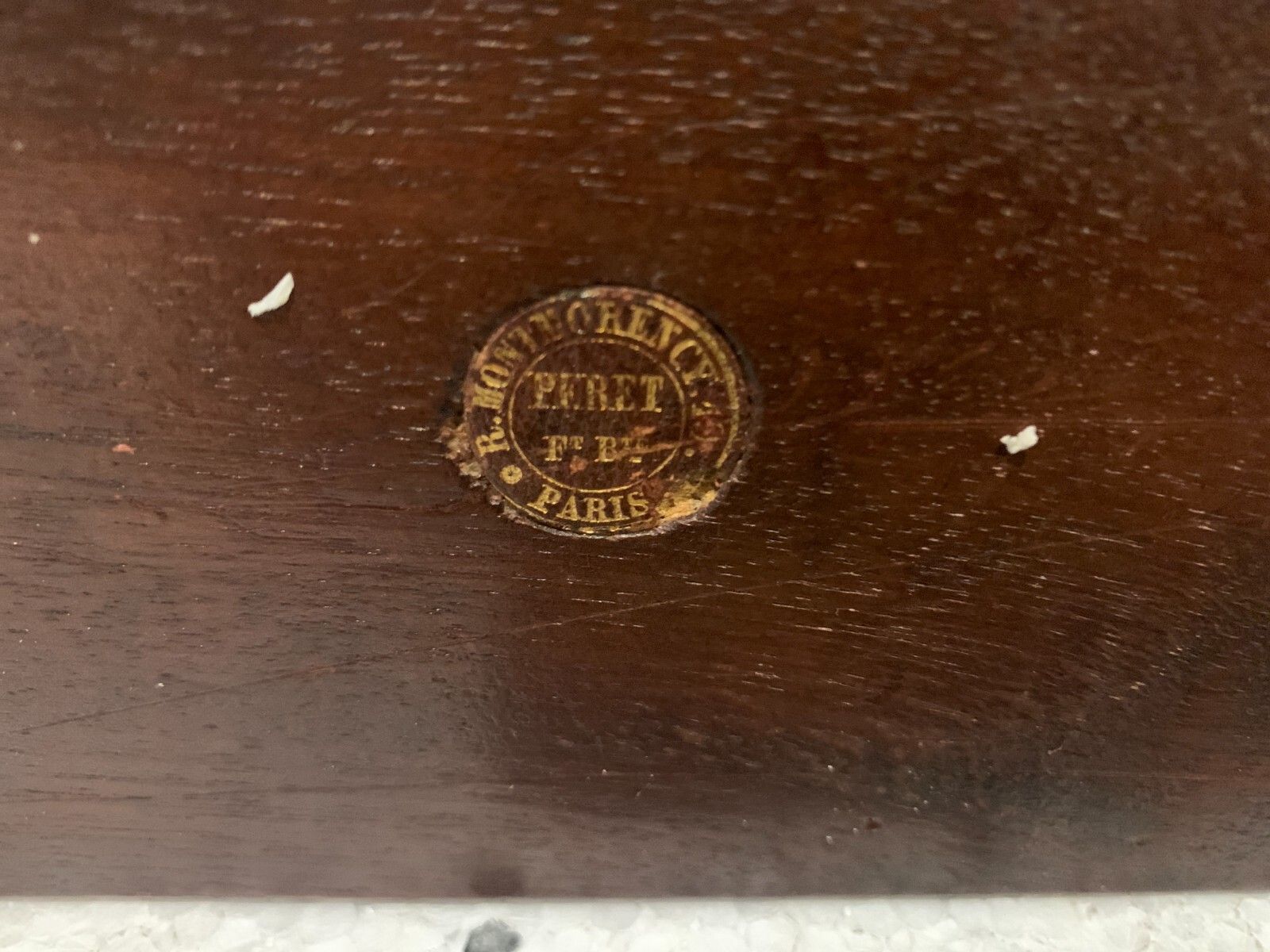 Glove Box In Thuya Magnifying Glass Napoleon III Marquetry Ball 19th Century photo vinterior