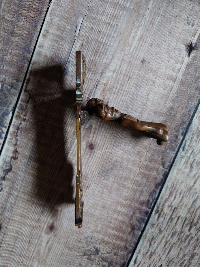 Lincoln Imp Decorative Small Brass Door Knocker, Small Brass Lincoln Cathedral Door Knocker photo buy