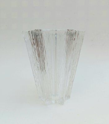 Art Deco Star Glass Vase By Pierre Davesn For Daum, 1940s photo vinterior