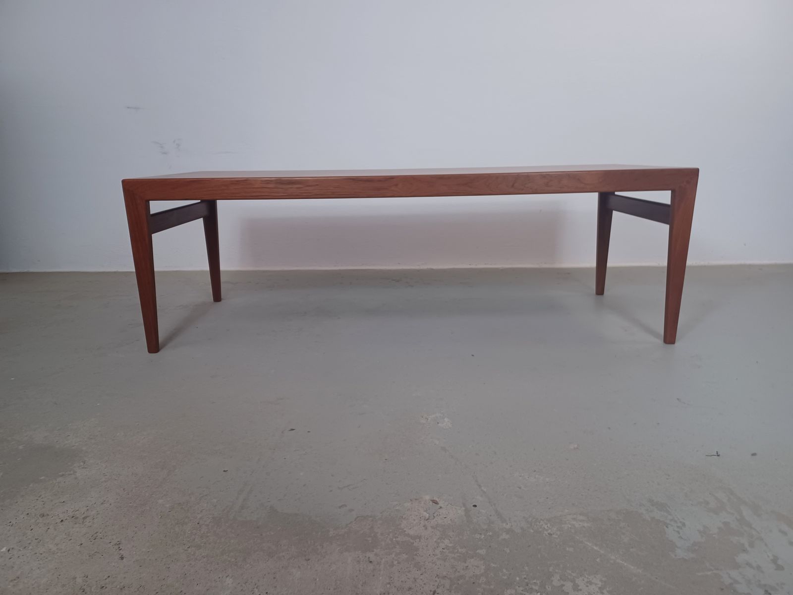 1960s Johannes Andersen Danish Coffee Table In Teak photo for sale