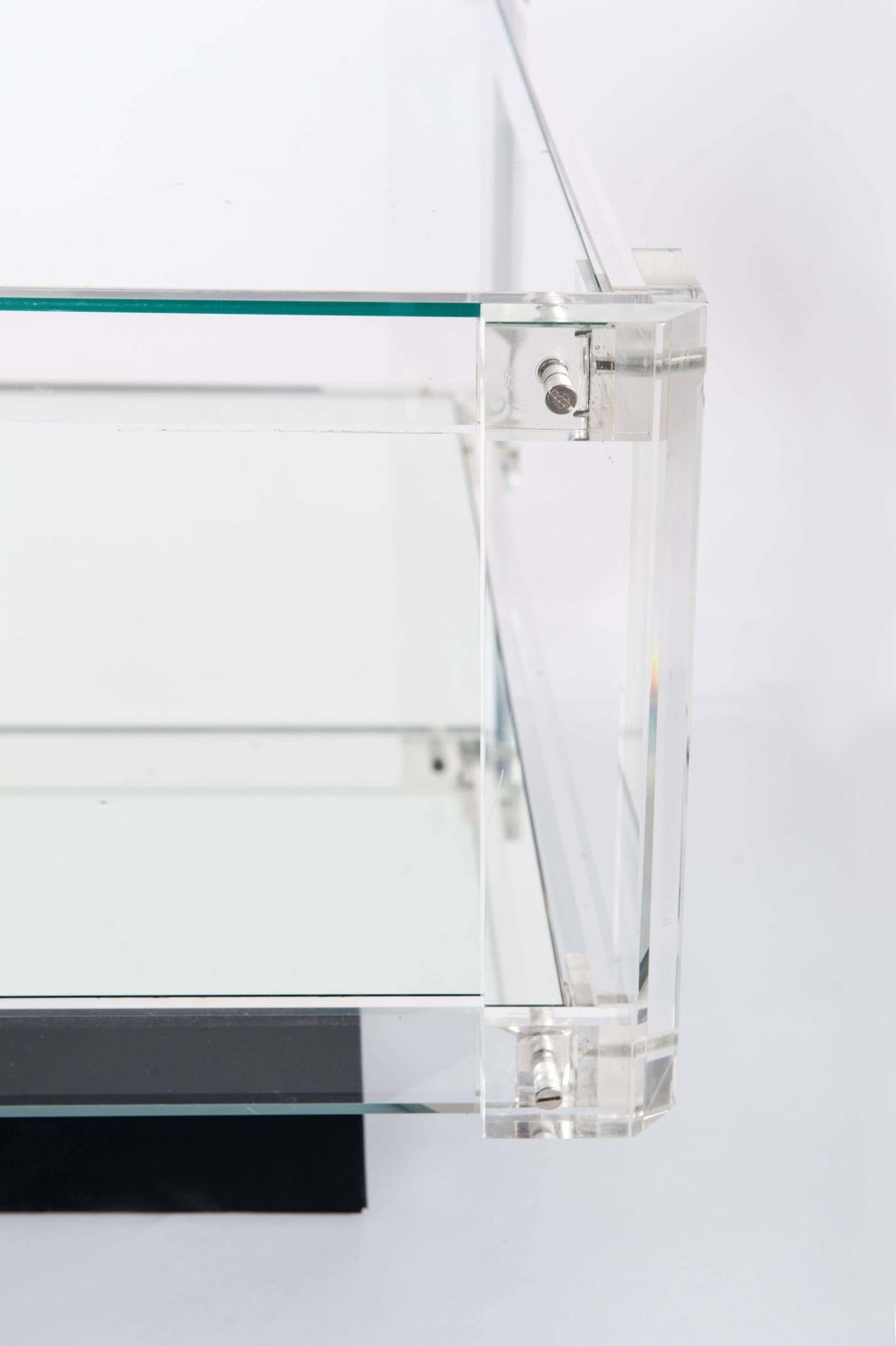 Pair Of Scandinavian Acrylic Glass Side Tables From The 1960s photo 3095.0