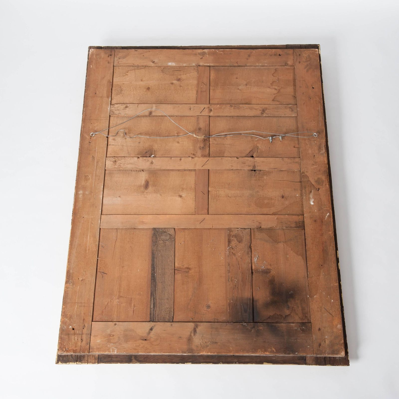 photo furniture French Gilt Louis XVI Wall Mirror, 18th Century With Original Mercury Glass