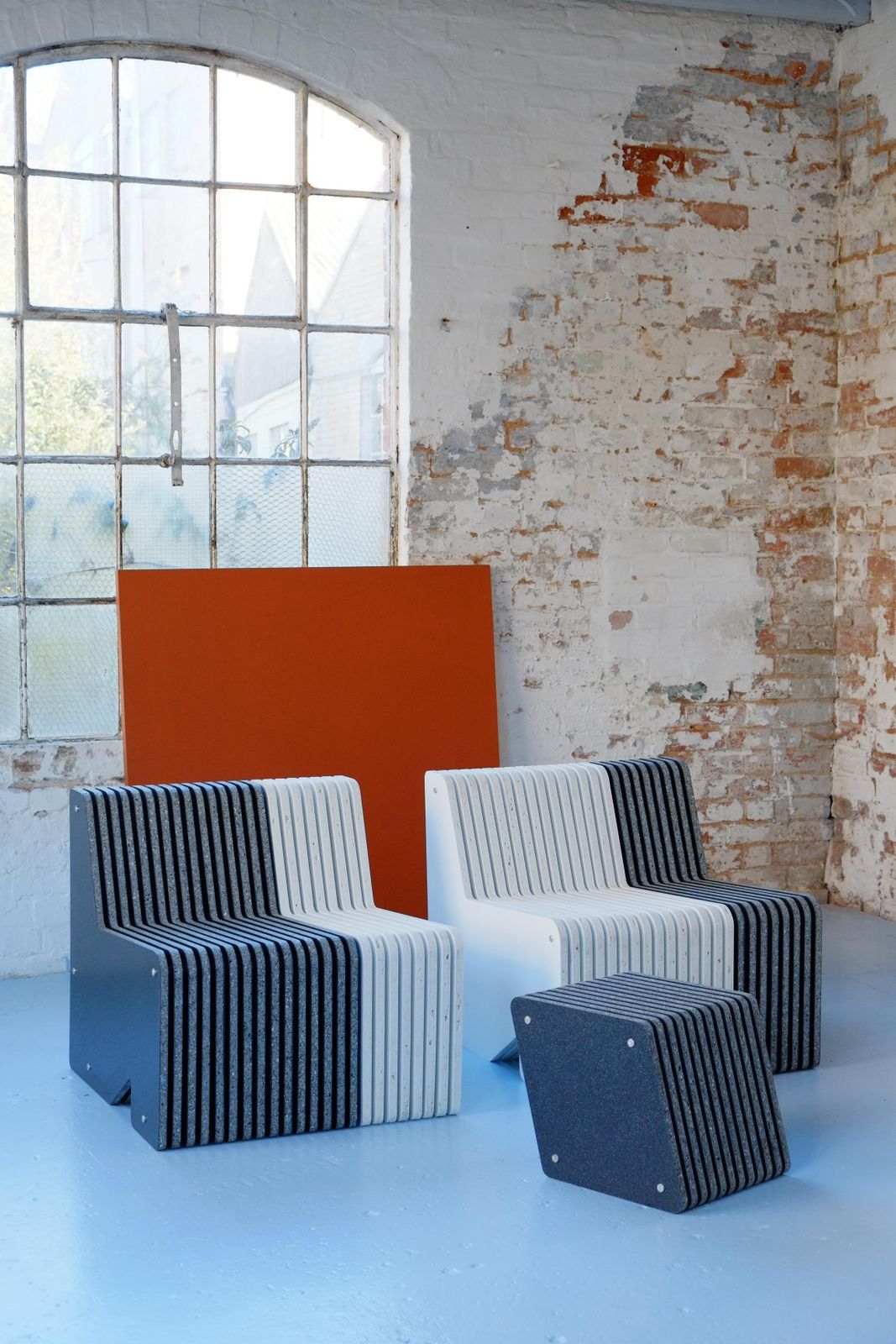 photo for sale Ex Display Pair Of Jää Armchairs   Sustainable Recycled Plastic Seating