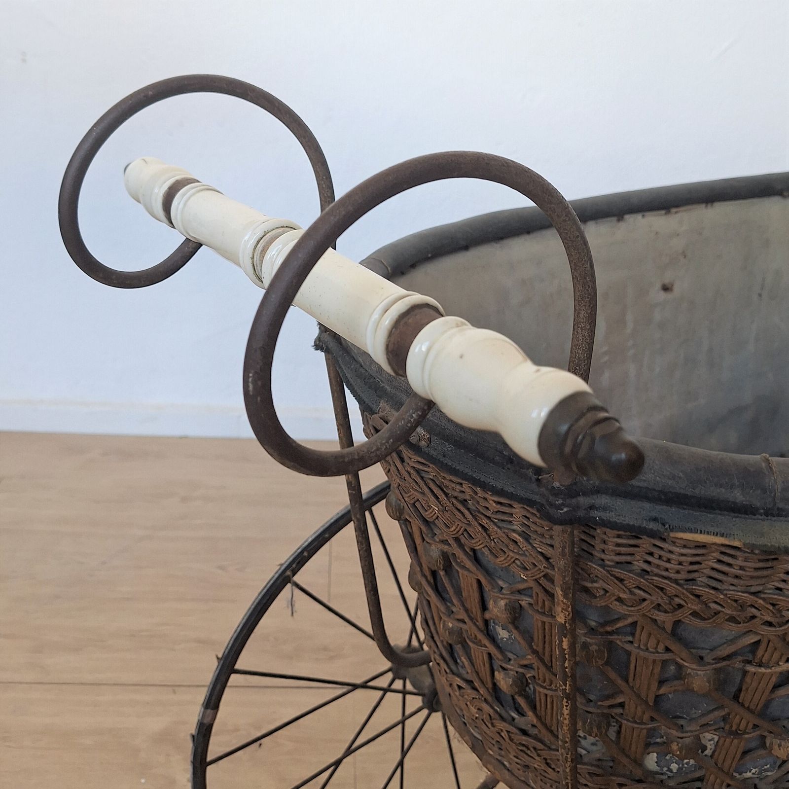 Antique Stroller For Children. 1900   1920 photo for sale