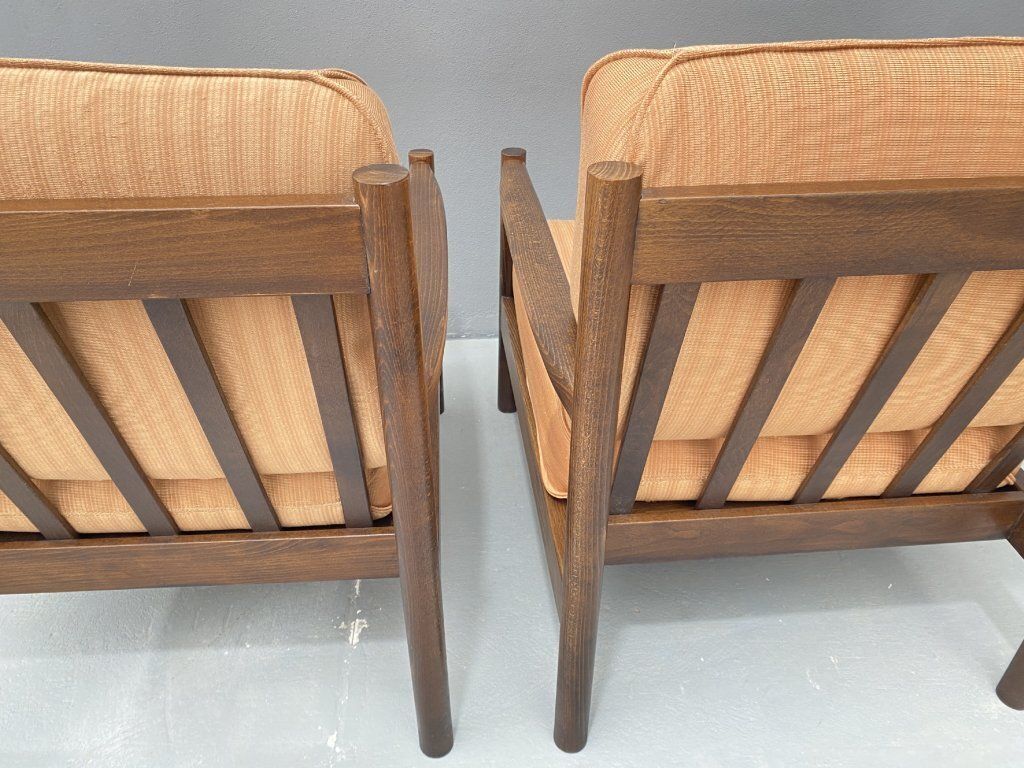 photo buy Pair Of Scandinavian Style Armchairs, 1980s