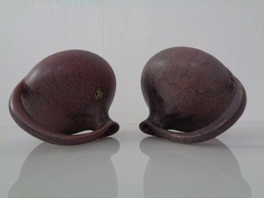 photo vinterior German 313 Ceramic Vases By Kurt Tschörner For Ruscha, 1960s, Set Of 2