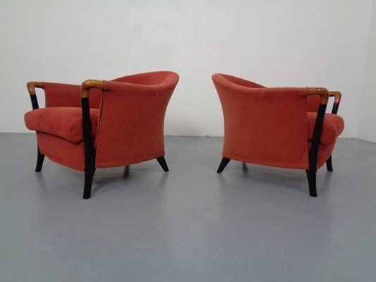 Set Of Progetti Lounge Chairs By Umberto Asnago For Giorgetti, 1980s, Set Of 2 photo Furniture