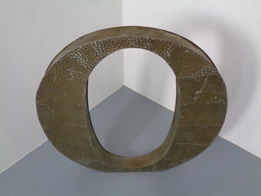 Large Industrial Letter O In Aluminum, 1960s photo buy