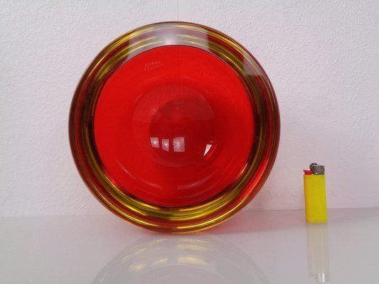 Large Formia Vetri Murano Bowl From Mian Giulano, Italy, 1960s photo buy