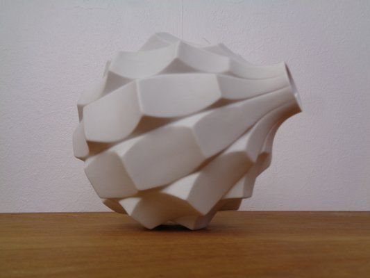 Mid Century Artichoke Op Art Vase From Hutschenreuther, Germany, 1960s photo 310.0