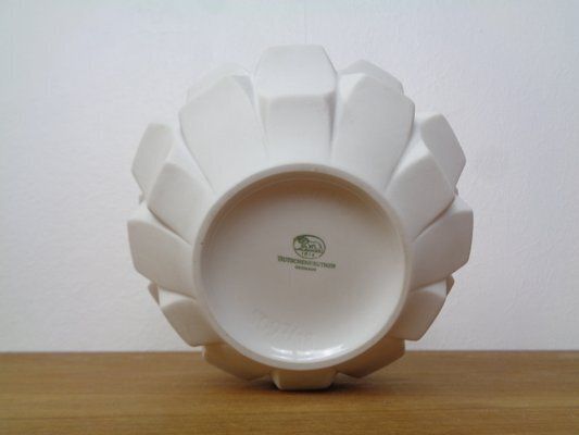 photo for sale Mid Century Artichoke Op Art Vase From Hutschenreuther, Germany, 1960s