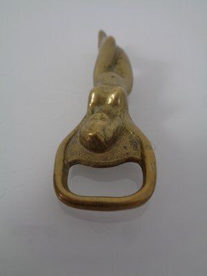 photo vintage Nude Woman Bottle Opener In Brass, Germany, 1960s