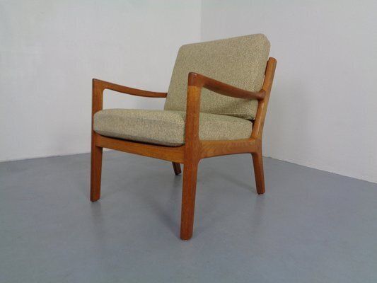 Danish Teak Senator Armchair By Ole Wanscher For Poul Jeppesen, 1960s