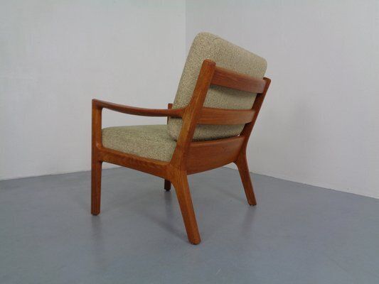 photo for sale Danish Teak Senator Armchair By Ole Wanscher For Poul Jeppesen, 1960s