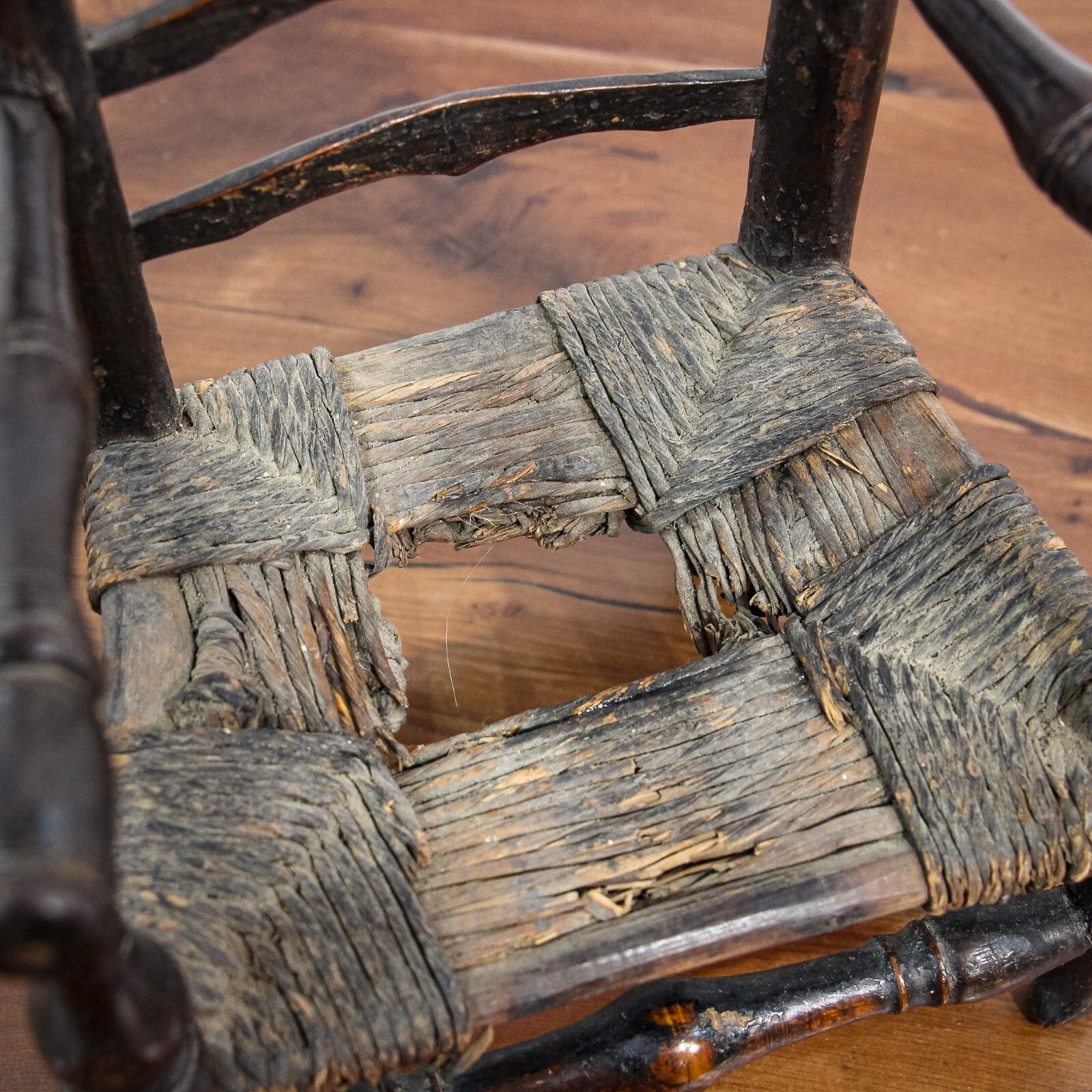 Unusual Toy Rush Seated Ladder Back Chair photo buy