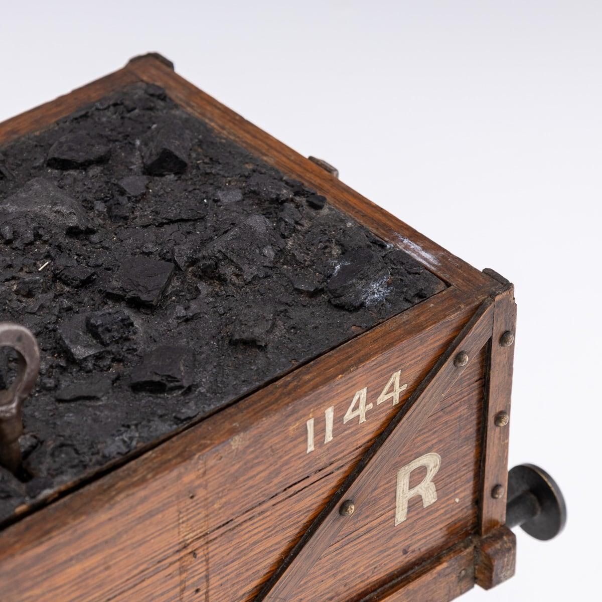photo for sale Antique 20th Century Edwardian Oak Gwr Railway Locomotive Tender Box C.1900