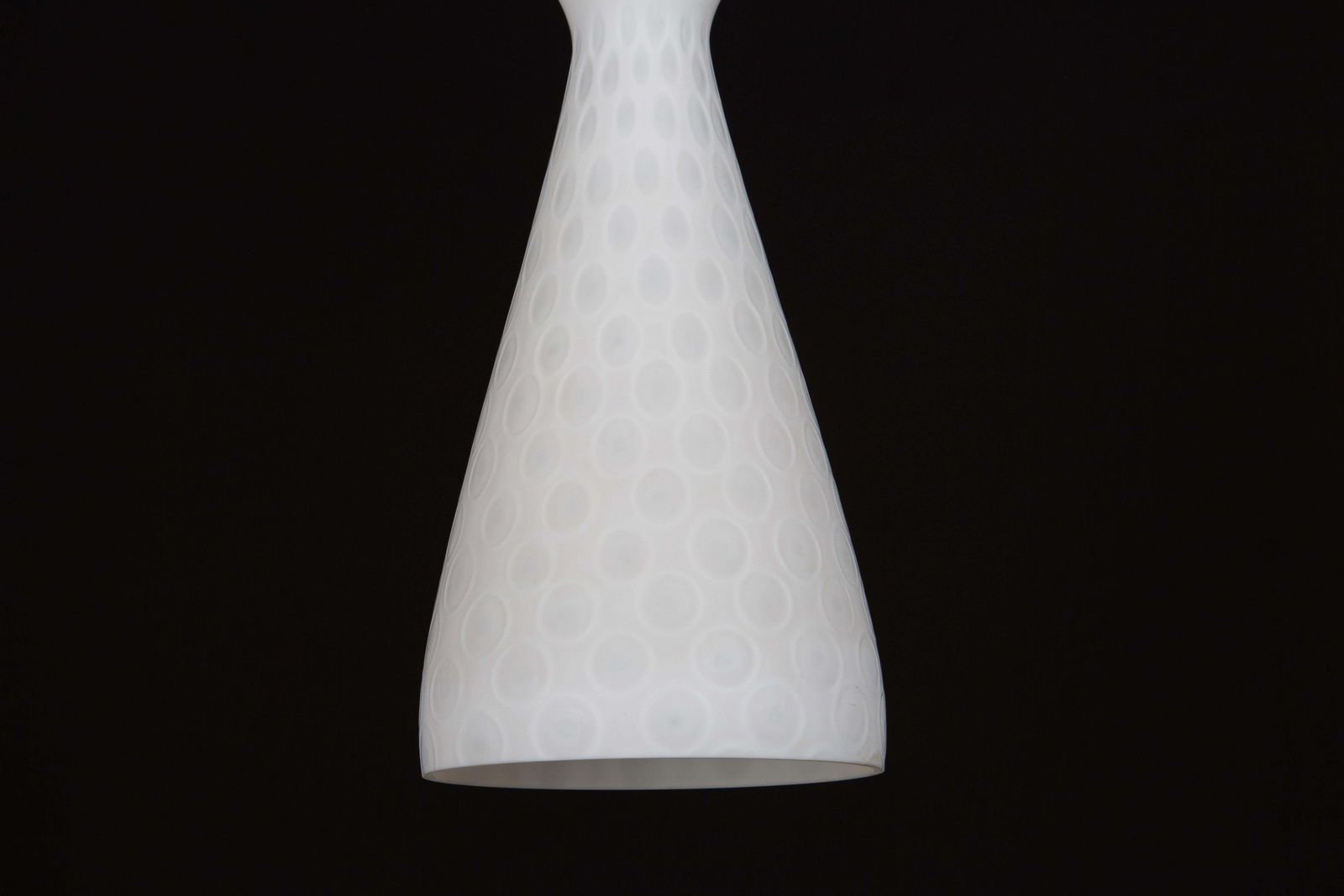 1 Of 2 Petite Pendant Lights By Gangkofner, Peill & Putzler, Germany, 1950s photo Lighting