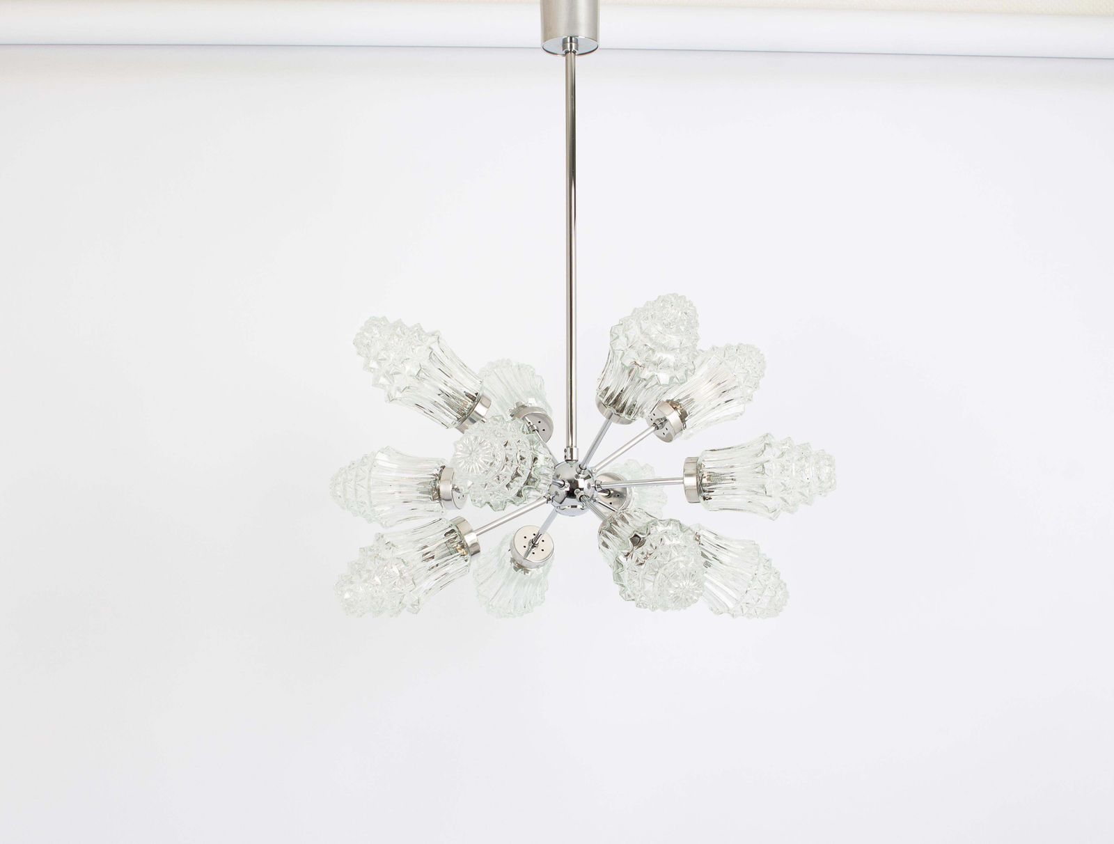 Stunning 12 Arm Sputnik Chandelier By Richard Essig, Germany, 1960s photo furniture