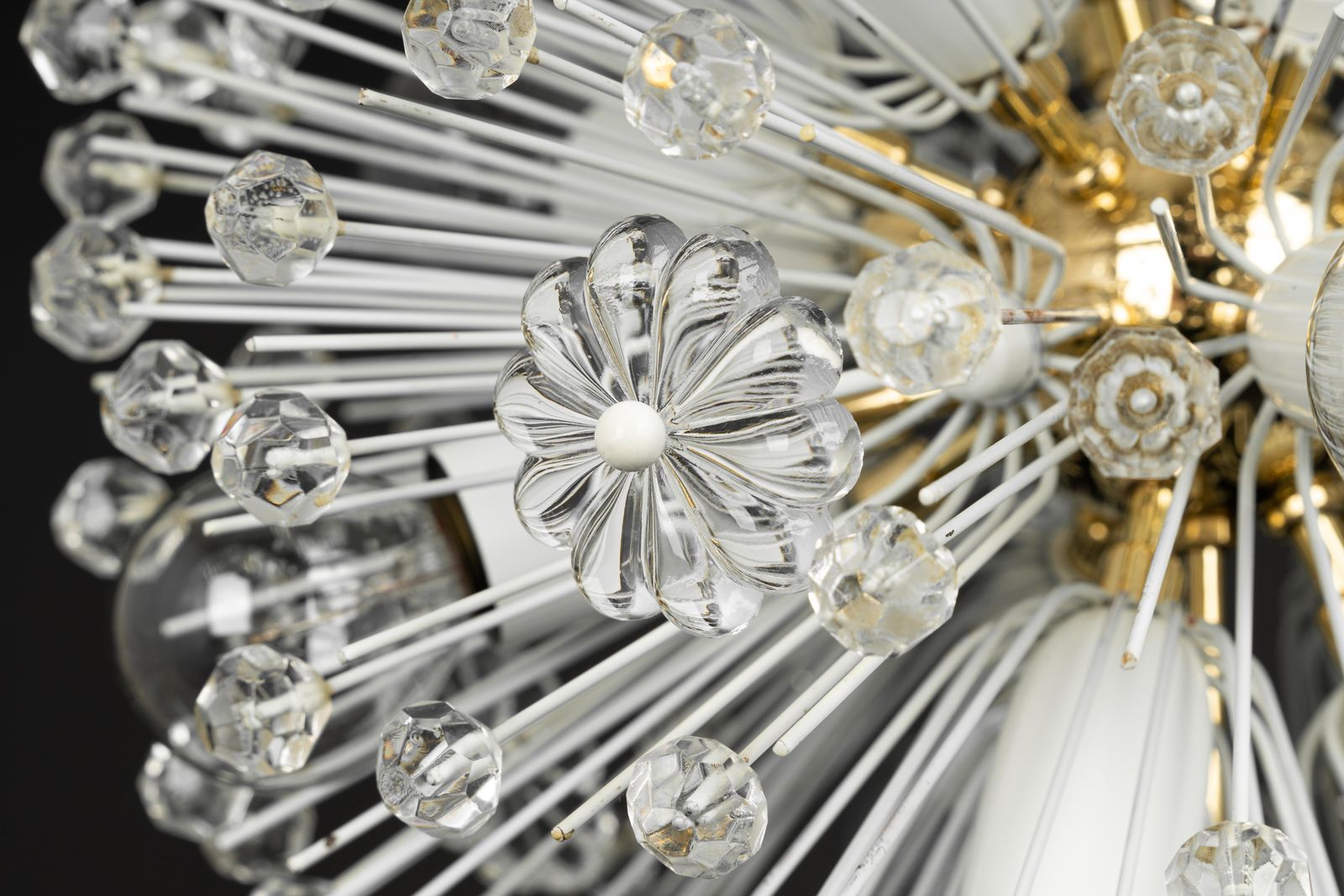 photo furniture 1 Of 3 Petie Starburst Brass Pendant Lights By Emil Stejnar, Austria, 1960s