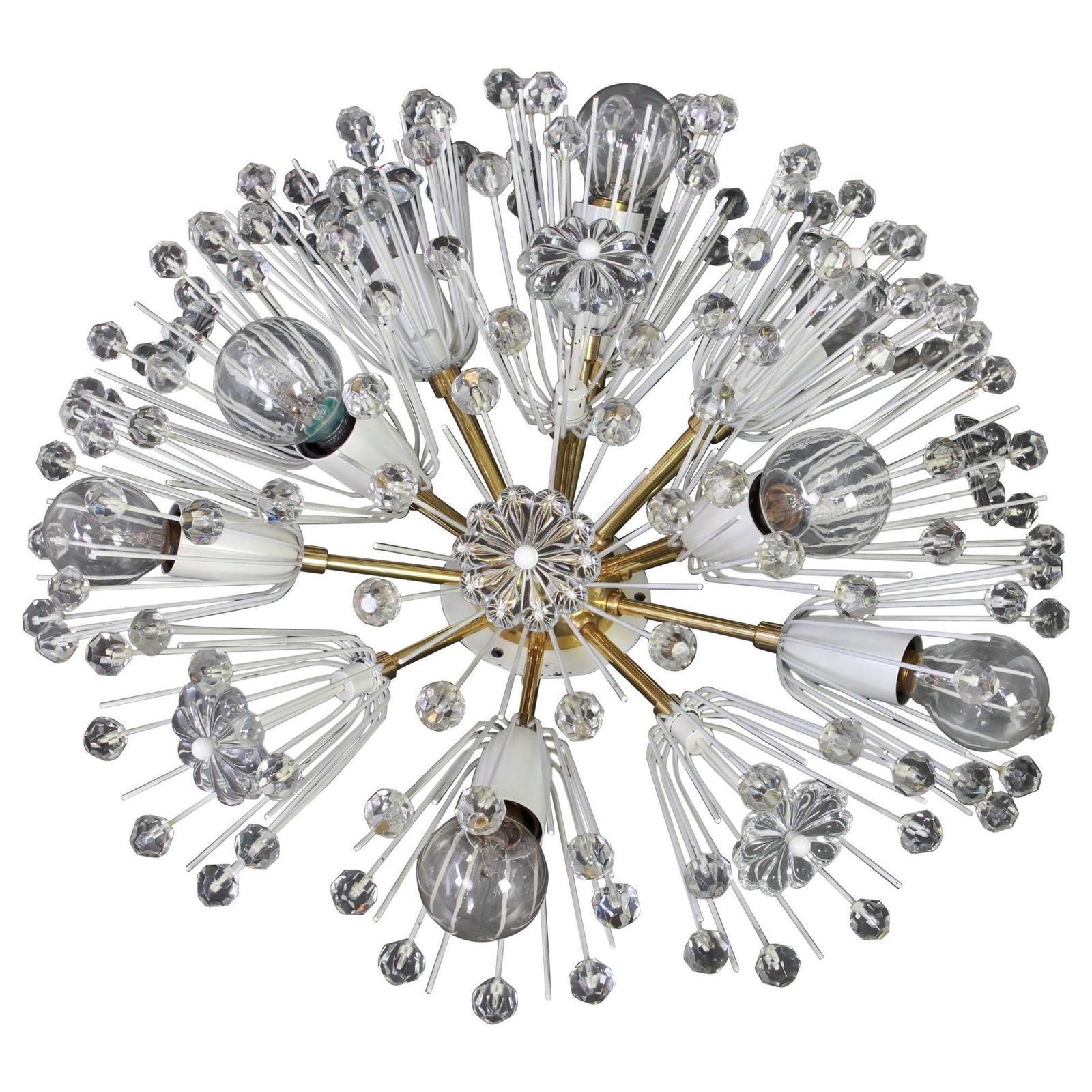 Starburst Brass Chandelier By Emil Stejnar, Austria, 1960s