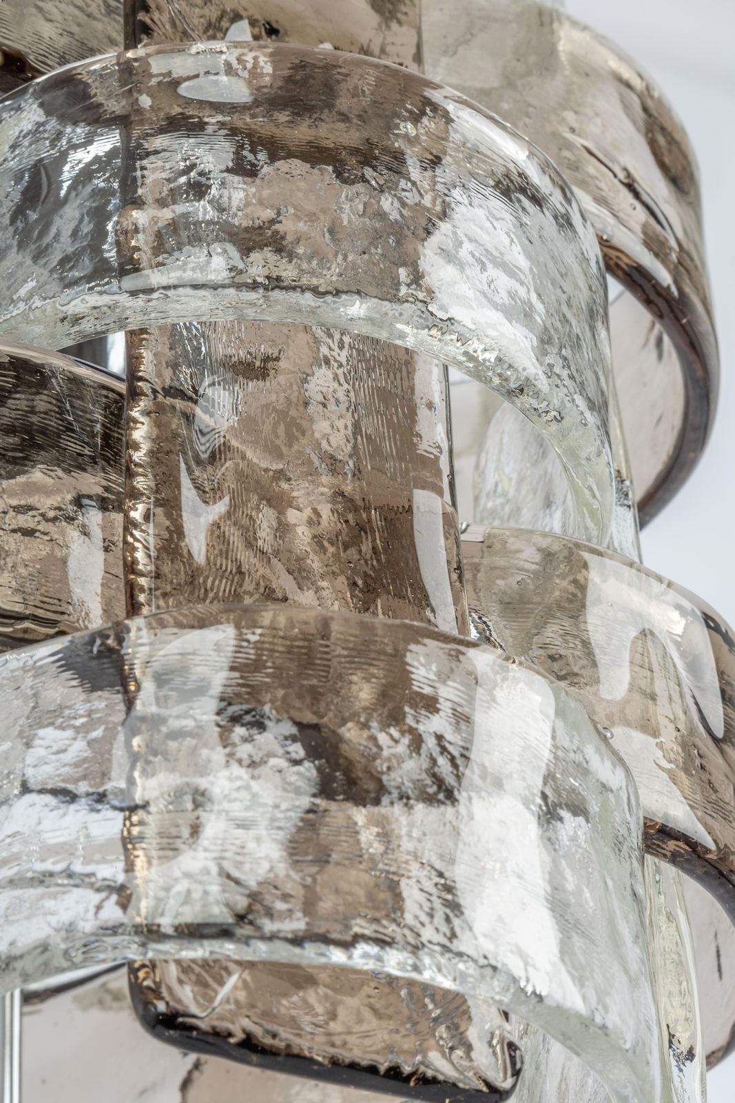 1 Of 2 Murano Glass Pendant Lights Designed By Carlo Nason For Mazzega, 1970s photo 2149.0