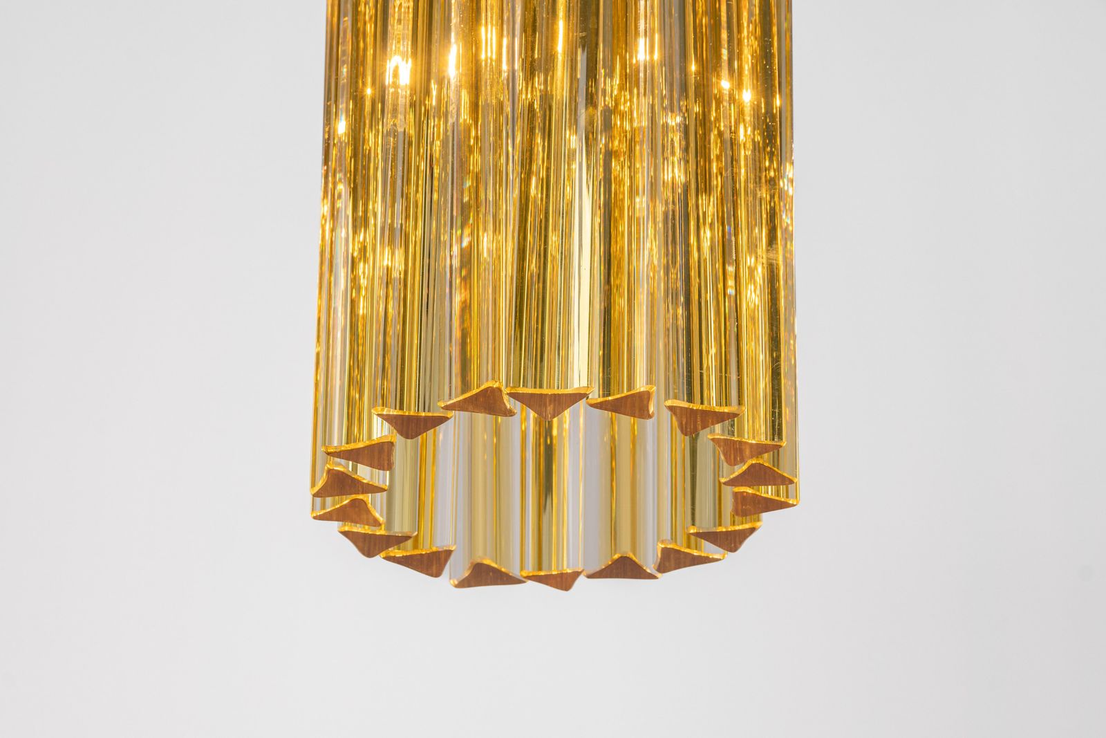 Petite Murano Glass Flush Mount Light Design Venini For Kalmar, Austria, 1970s photo furniture
