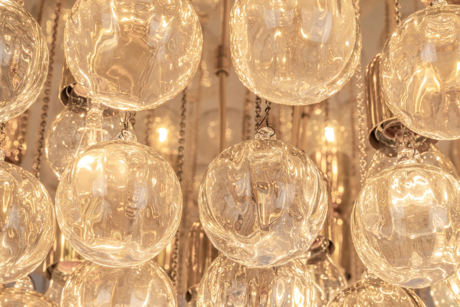 photo furniture 1 Of 2 Extra Large Murano Glass Chandelier, Christoph Palme, Germany, 1970s