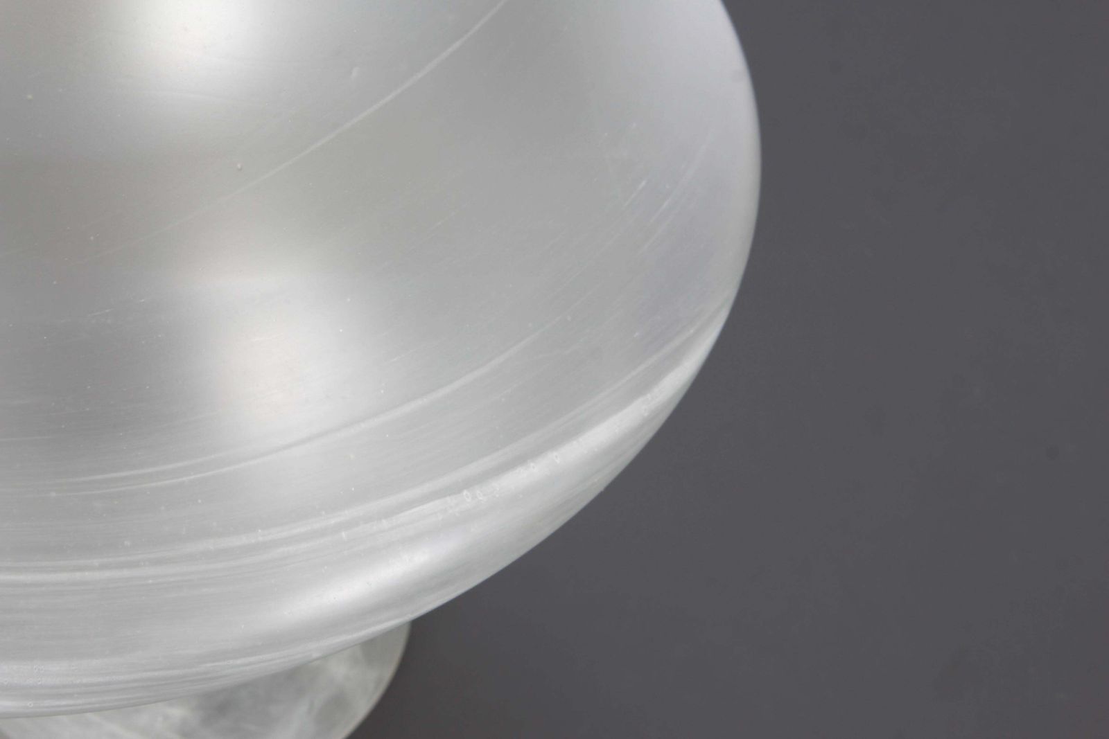 Wonderful Glass Mushroom Table Lamps By Peill & Putzler, Germany, 1970s photo Lighting
