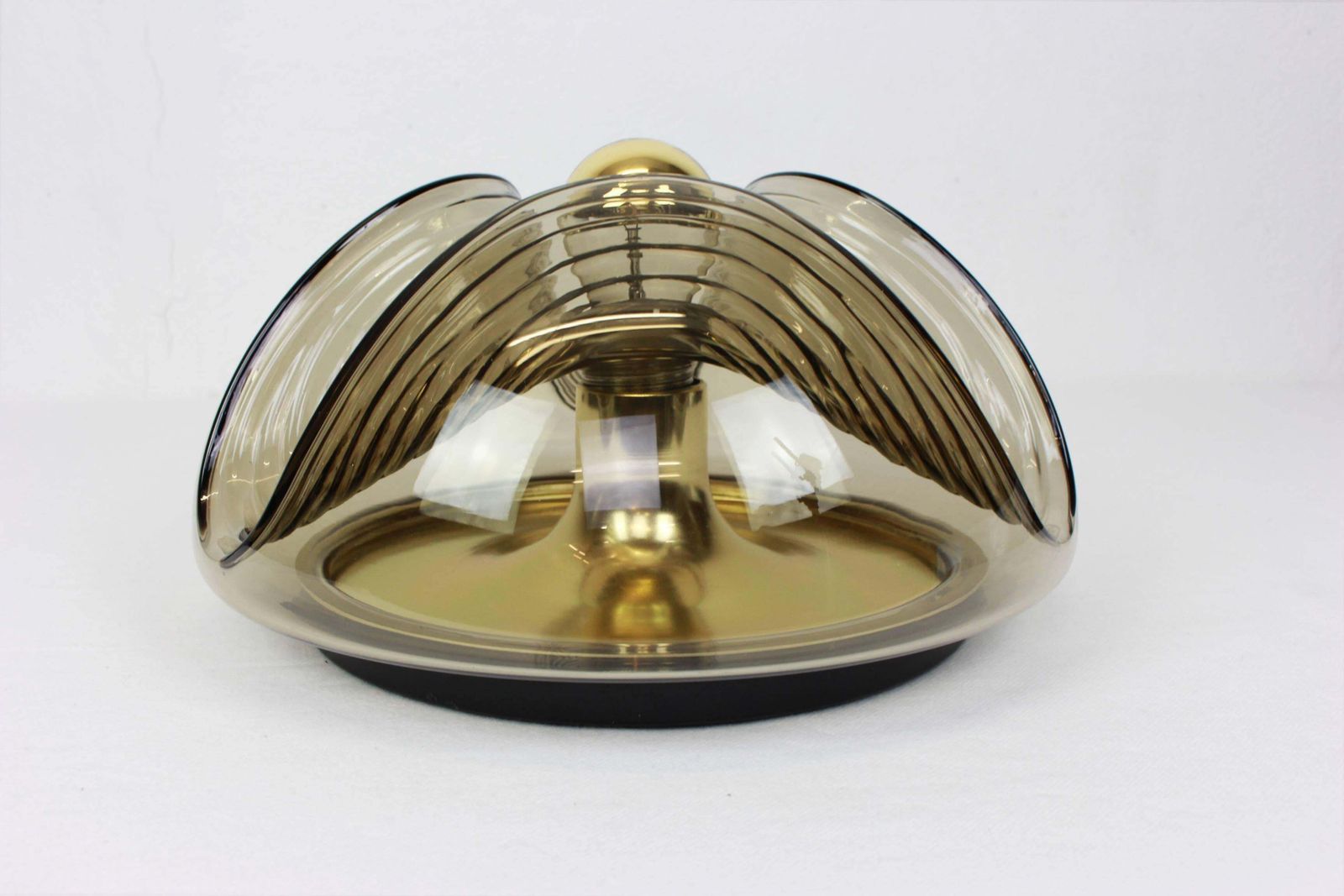 1 Of 4 Large Wall Sconce Flush Mount, Koch & Lowy By Peill & Putzler, Germany photo buy