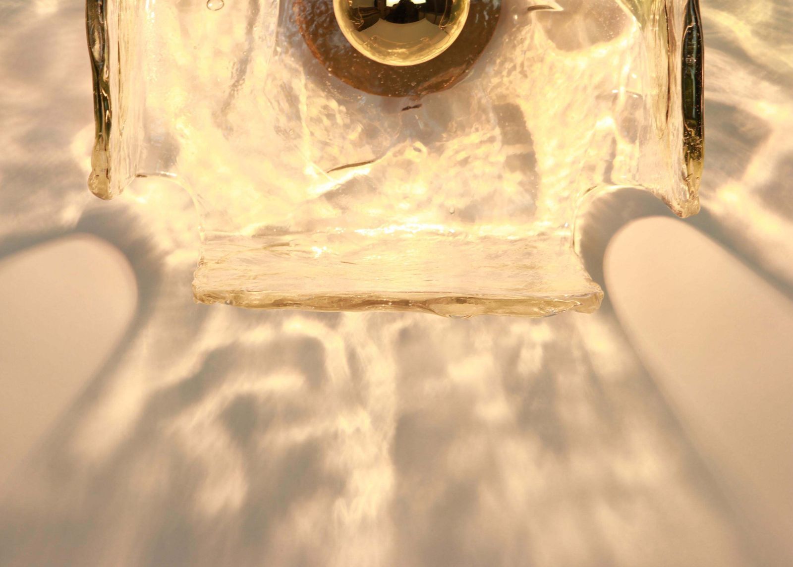 1 Of 6 Large Glass Wall Light Designed By Carlo Nason For Kalmar, 1960s photo 731.0