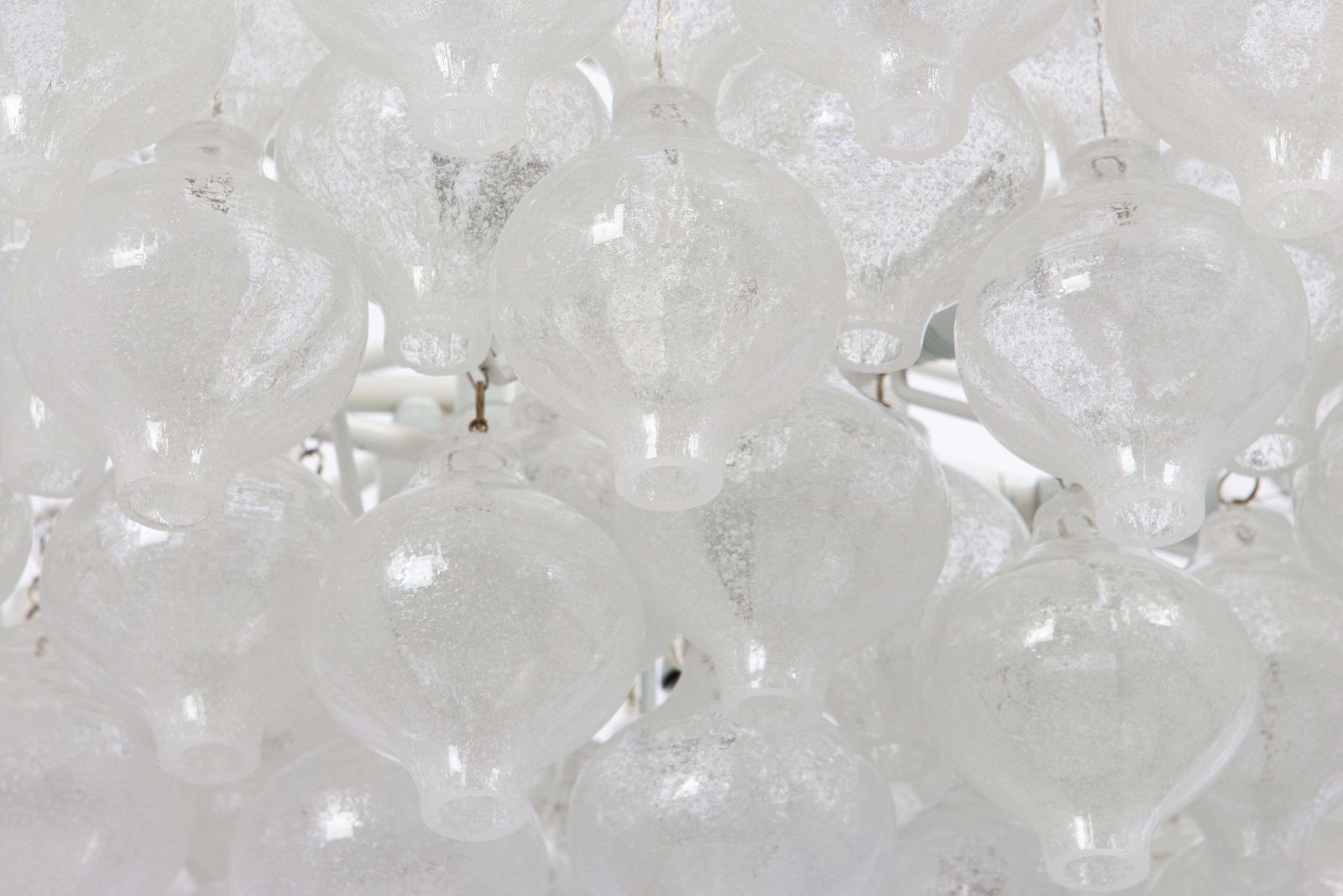 photo furniture 1 Of 2 Extra Large Tulipan Glass Chandelier By Kalmar, Austria, 1960s