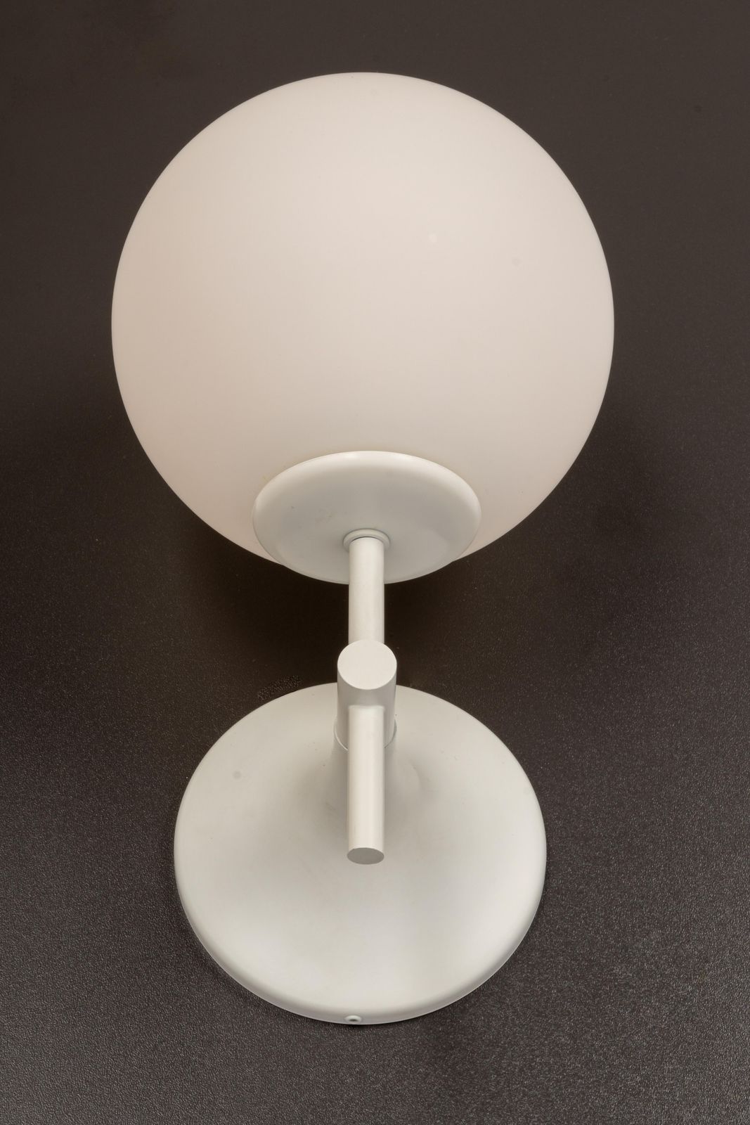 1 Of 3 Pairs Of Sconces Opal Glass Wall Lights, Temde, Switzerland, 1960s photo Lighting