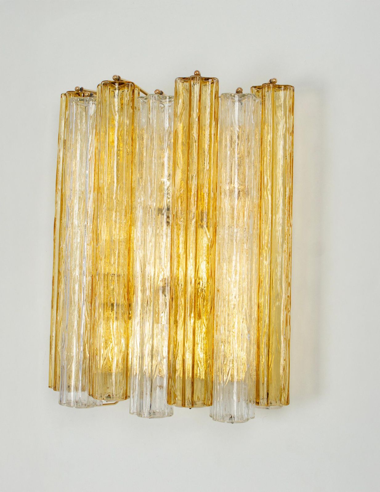 Pair Of Stunning Large Kalmar Sconces Tronchi Wall Lights Kalmar, Austria, 1970s photo 3267.0