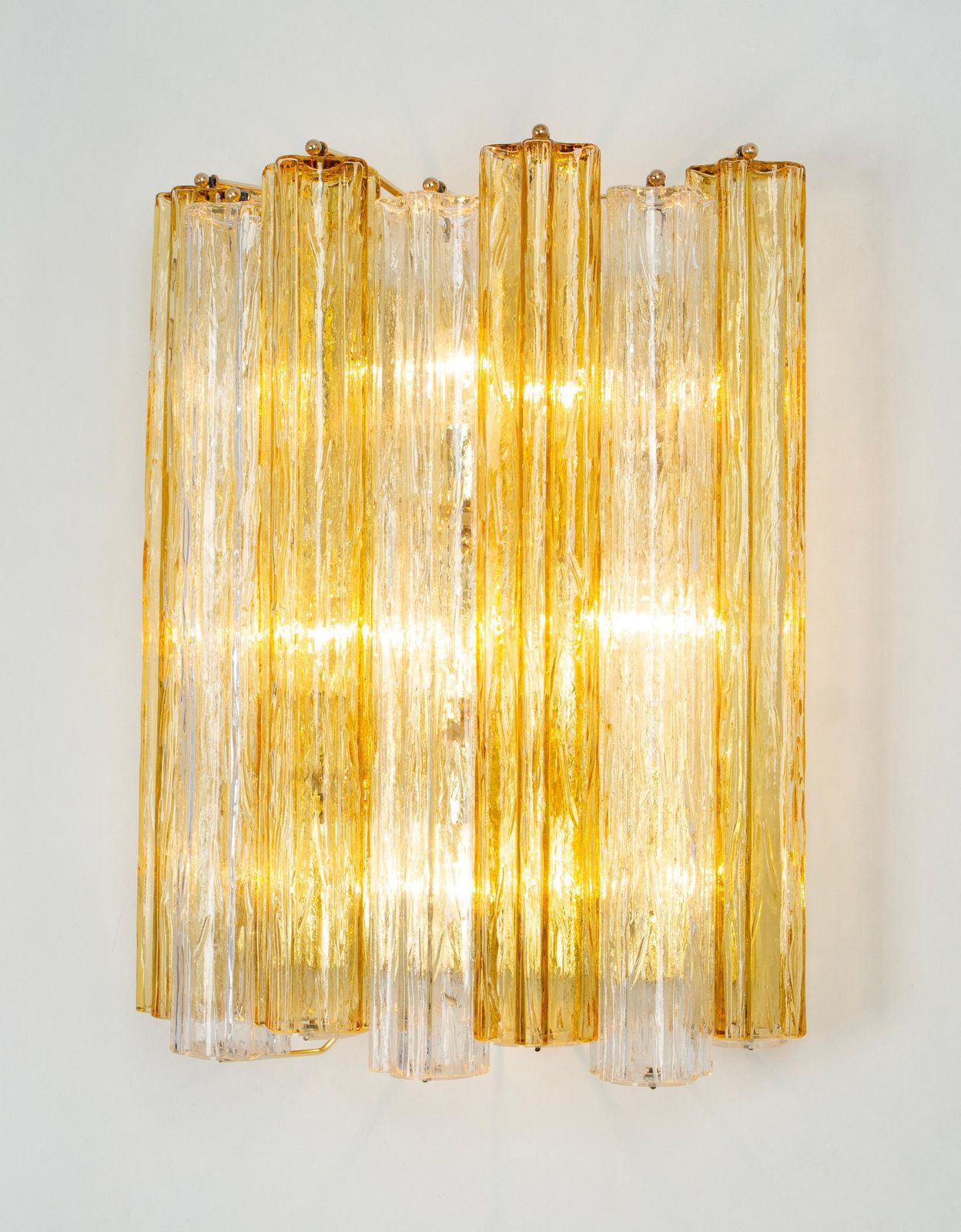 photo buy Pair Of Stunning Large Kalmar Sconces Tronchi Wall Lights Kalmar, Austria, 1970s