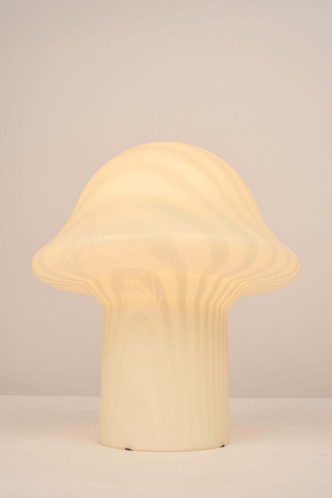 Pair Of Glass Table Lamps By Peil & Putzler, Germany, 1970s photo 817.0