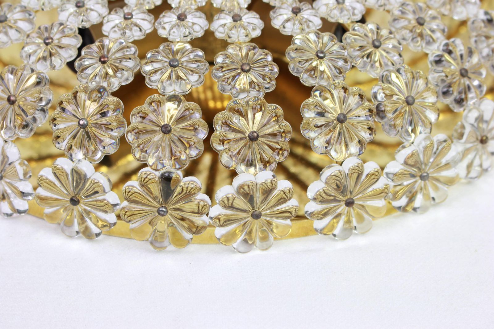 Stunning Flower Wall Sconce By Emil Stejnar, Austria, 1960s photo Lighting