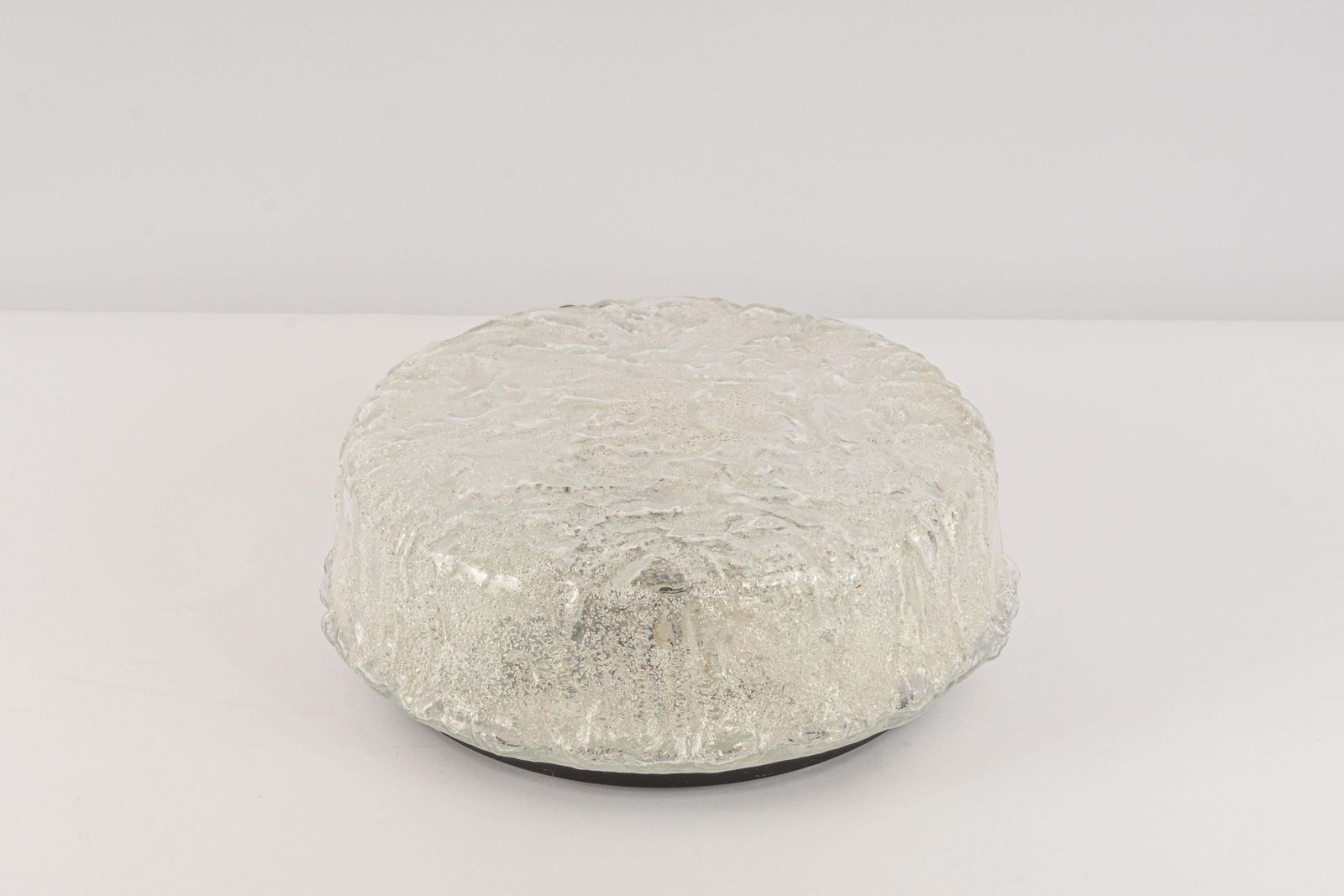 1 Of 4 Round Murano Glass Flush Mount By Limburg, Germany, 1970s photo 533.0