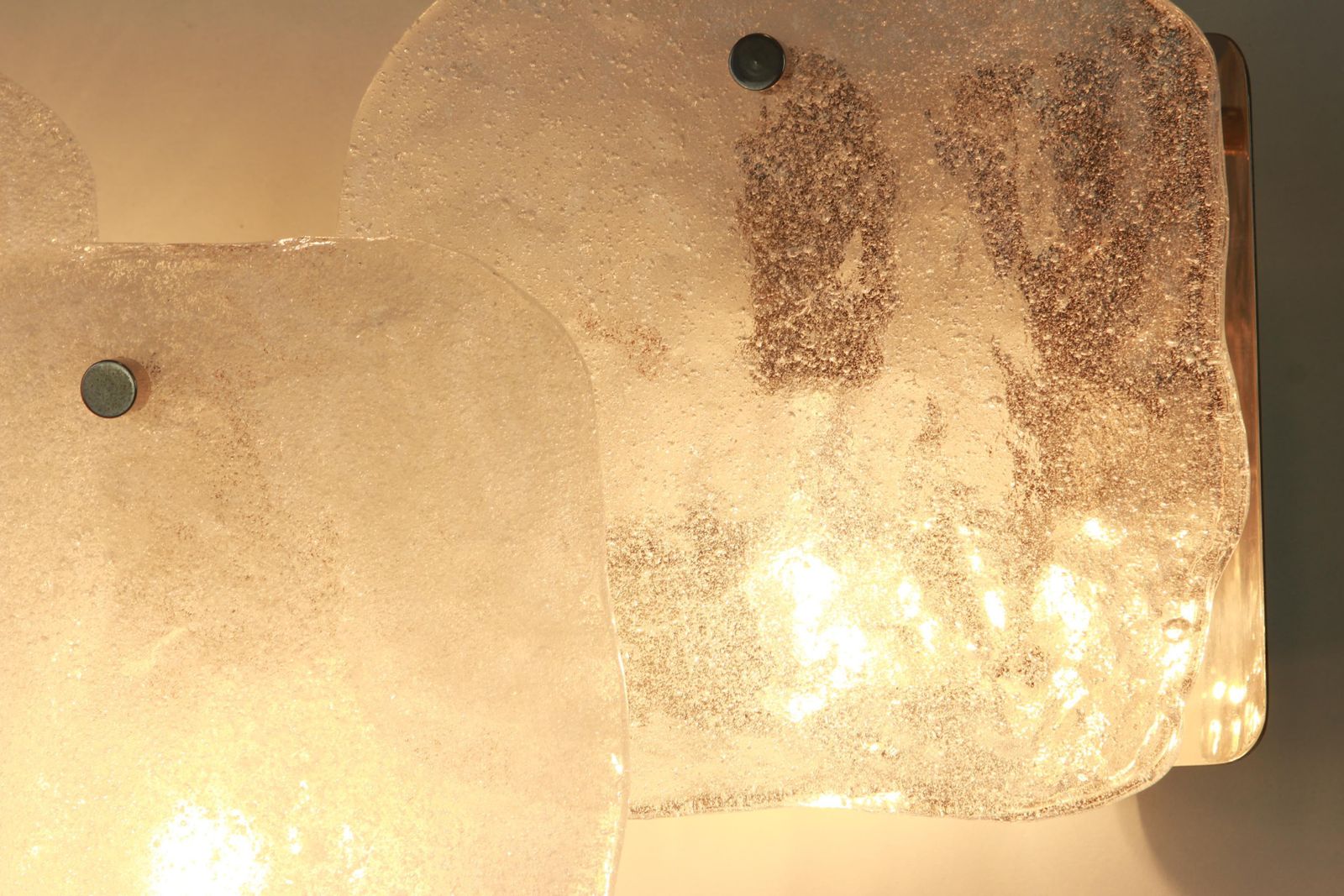 1 Of 4 Pairs Of Large Kalmar Wall Lights Murano Glass By Kalmar, Austria, 1960s photo Lighting