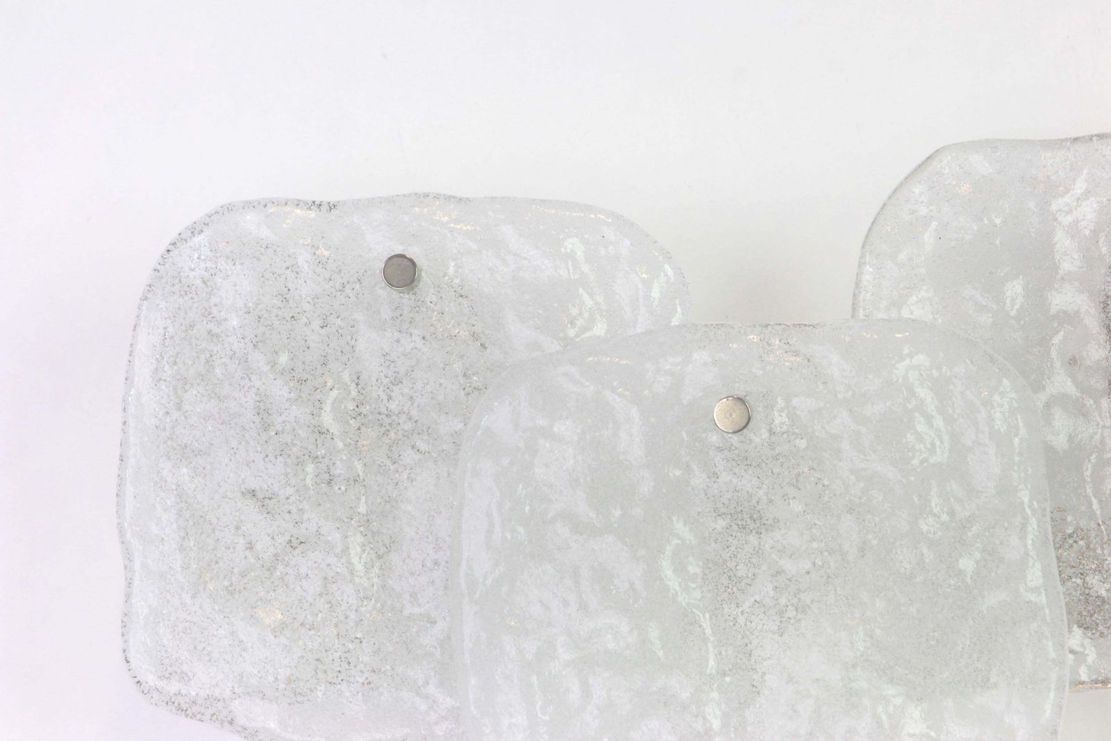 1 Of 4 Pairs Of Large Kalmar Wall Lights Murano Glass By Kalmar, Austria, 1960s photo buy