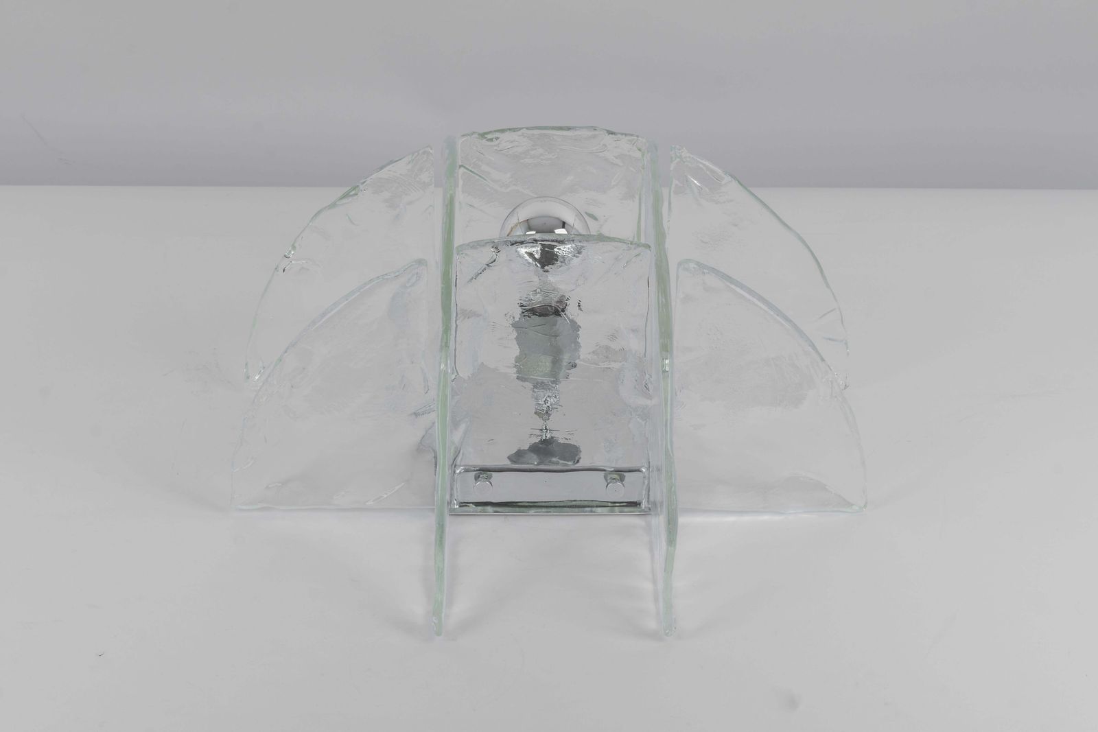 1 Of 2 Murano Glass Sconces Wall Lights By Kalmar, Austria, 1960s photo furniture
