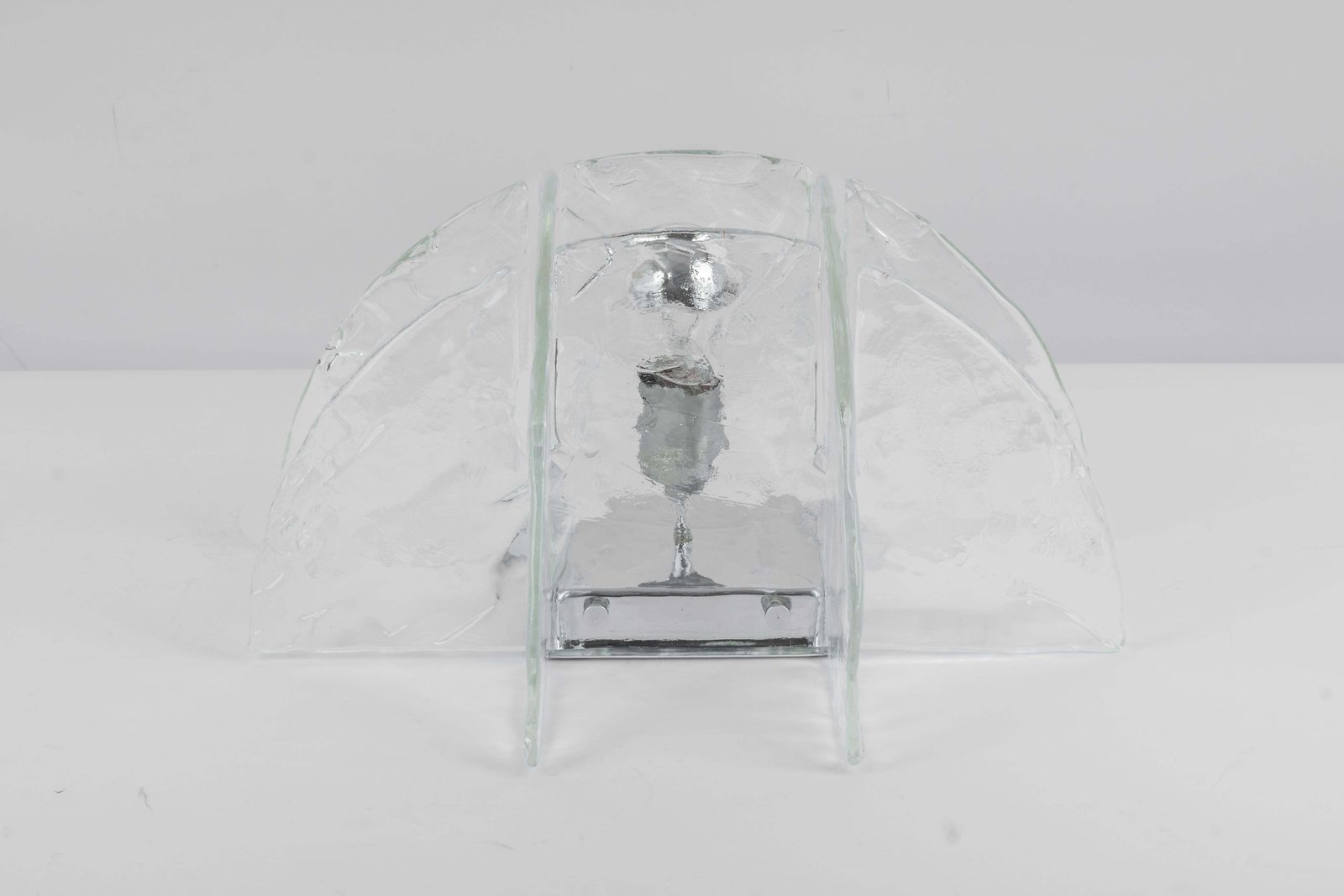 Lighting 1 Of 2 Murano Glass Sconces Wall Lights By Kalmar, Austria, 1960s photo