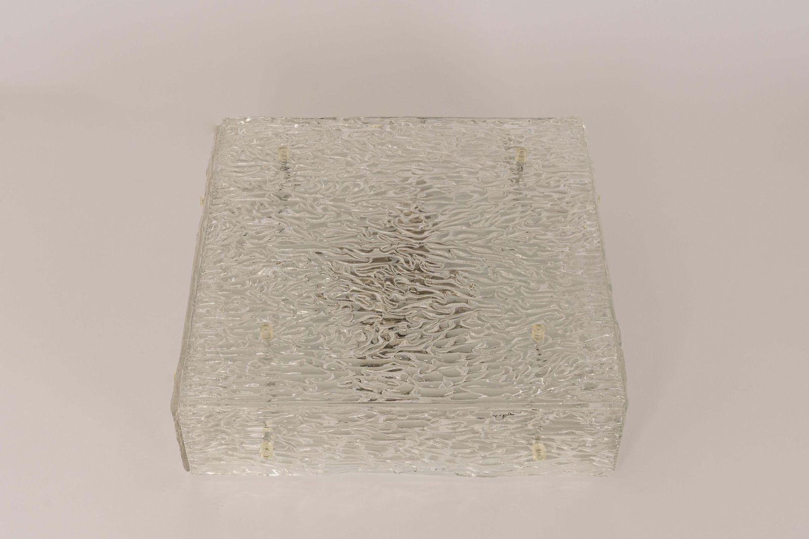 1 Of 3 Murano Glass Flushmount By Kalmar, Austria, 1960s photo 1075.0