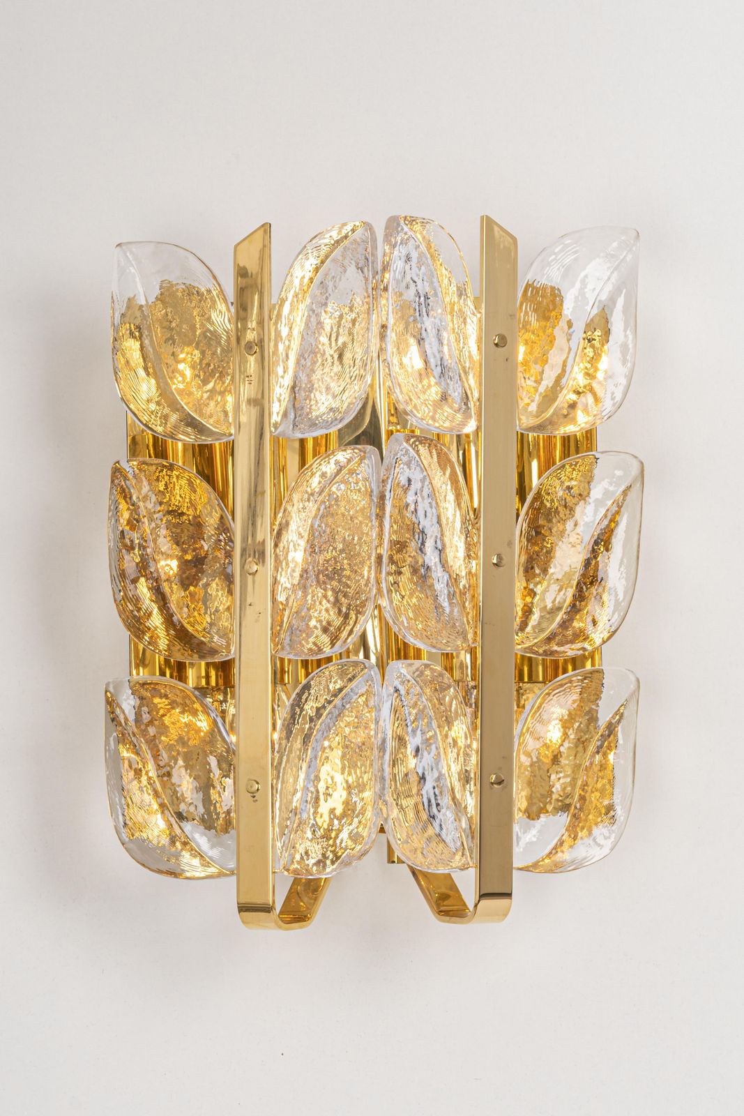 1 Of 2 Stunning Large Kalmar Muano Sconce Wall Lights, Florida, Austria, 1960s photo buy
