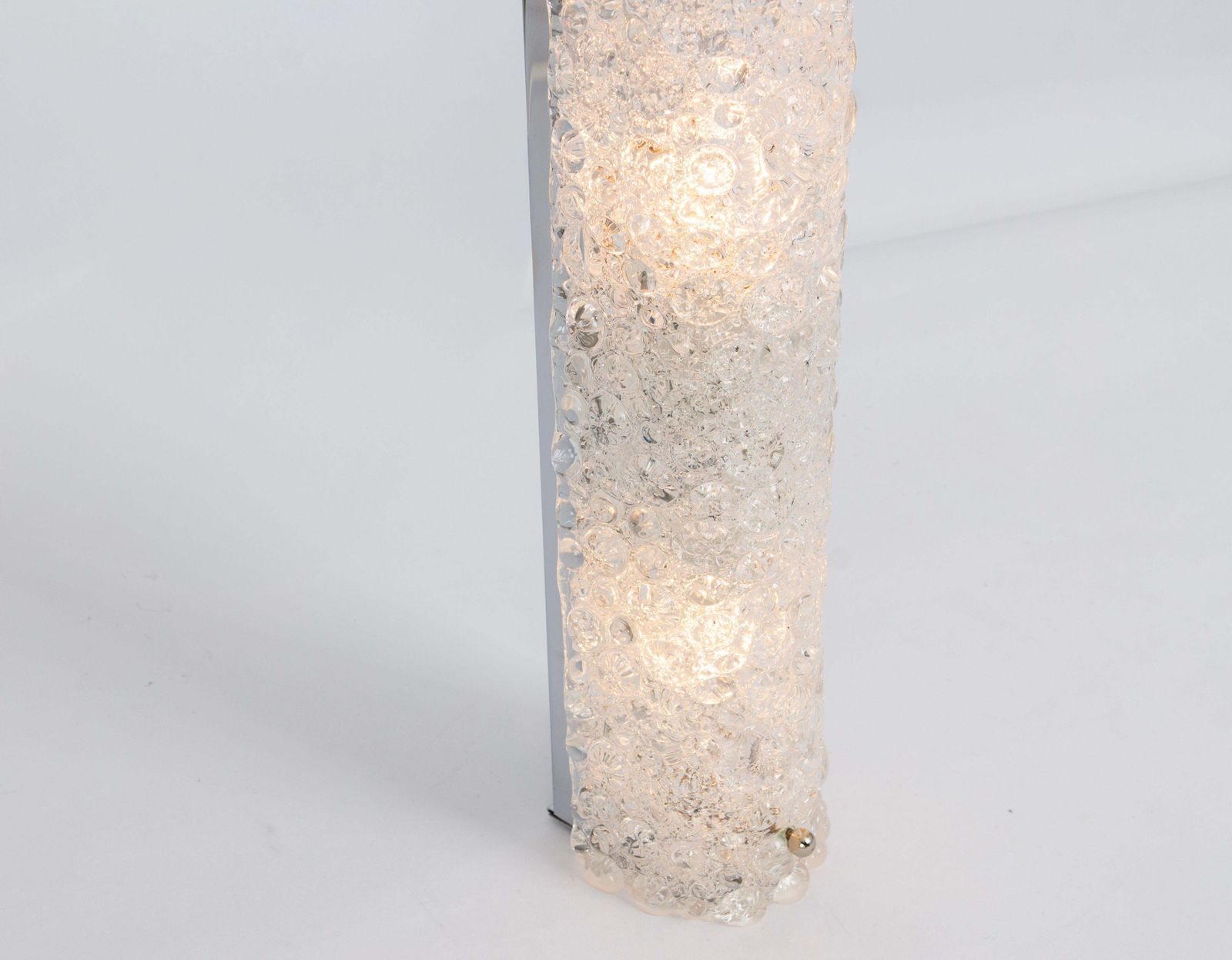 photo for sale 1 Of 4 Extra Large Murano Bubble Glass Sconces Modernist Wall Fixtures, Germany