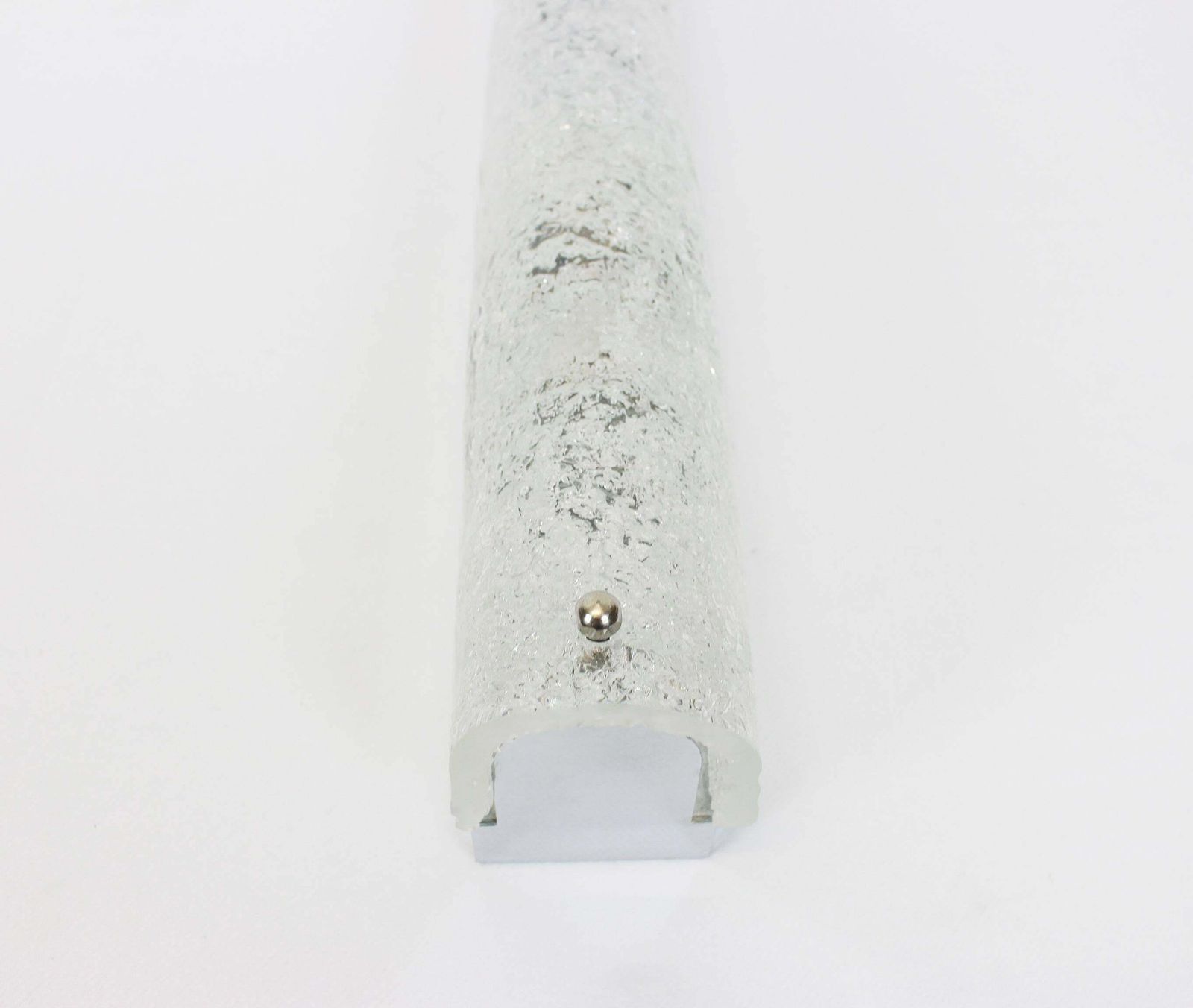 photo furniture 1 Of 4 Extra Large Murano Ice Glass Sconces Modernist Wall Fixtures, Germany