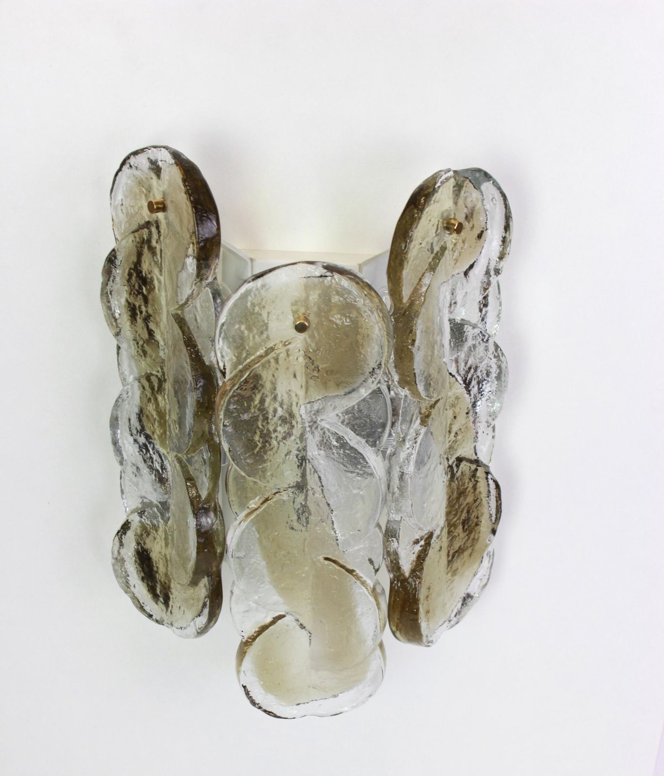 1 Of 3 Pairs Of Large Kalmar Sconces Wall Lights, Austria, 1960s photo Lighting