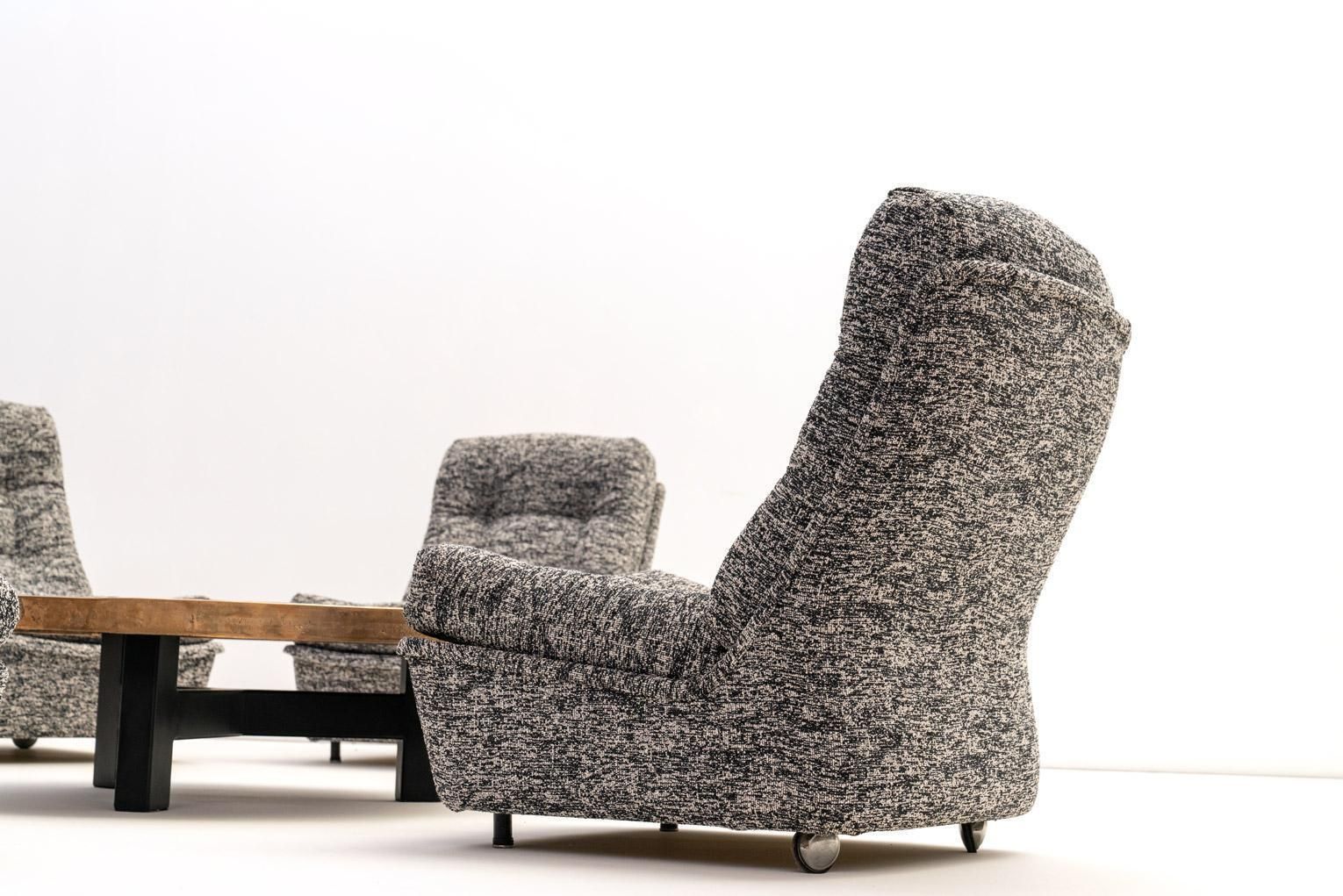 Orchidée Modular Lounge Chairs By Michel Cadestin For Airborne, France photo Furniture